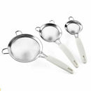 Stainless Steel Sieve Home Baking Handheld Powder Kitchen Sugar Flour Sifte