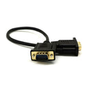 PC Computer 15Pin VGA Male To Male Cable Adapter Wire Black