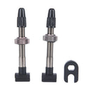 2pcs Bicycle Tubeless Tire Presta Valve Alloy Stem Core For Mountain Bikes JClj
