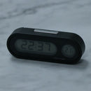 1 Pcs Car Electronic Clock Digital LCD Clock Temperature Auto Thermometer FT