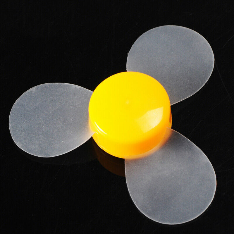 20 x 3-Blade Props Soft Shaft Mini Propeller  Fan Shape DIY Kit New