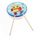 Tambourine Wooden Musical Tambourine Bedroom Decorative Set