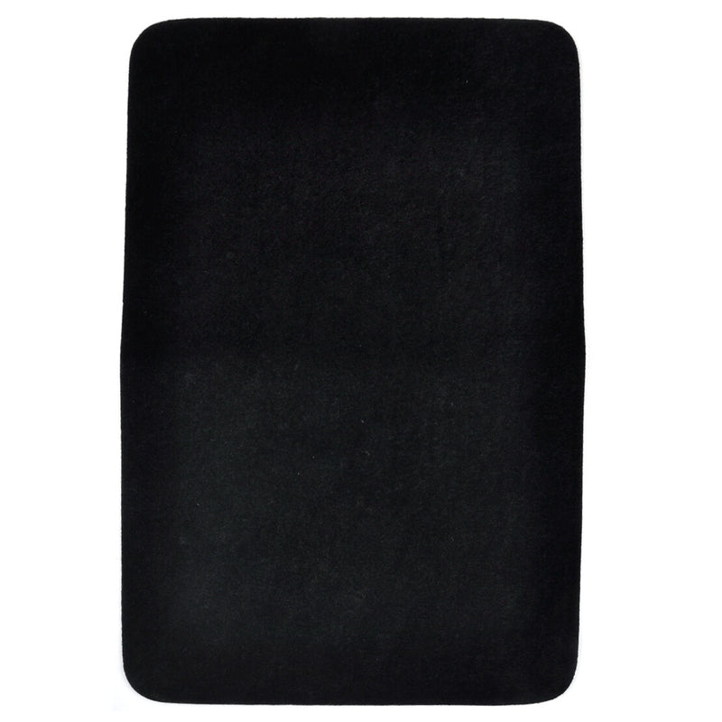 Black Close-Up Magic Trick Pad Magicians Mat Card Coin Performance Prop 42x30cm