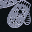 Snowflake Gloves Cutting Dies Stencils Scrapbook Embossing DIY Craft Card