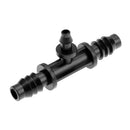 10pcs Tee Connector Use in 8/11mm Tube Change in 4/7mm Barbed Connector A