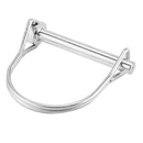 Heavy Duty Trailer Coupler Safety Pin 1/4-Inch 6mm Diameter x 2-Inch 50mm Long