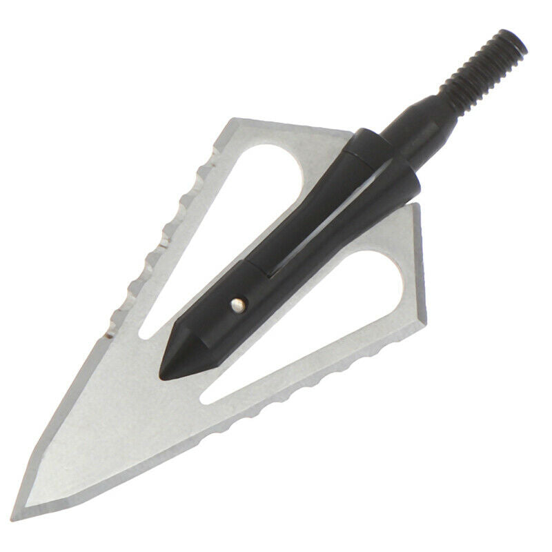 100 Grain Arrowhead Tip Point Telflon Surface Treatment Broadhead Arrow B JR