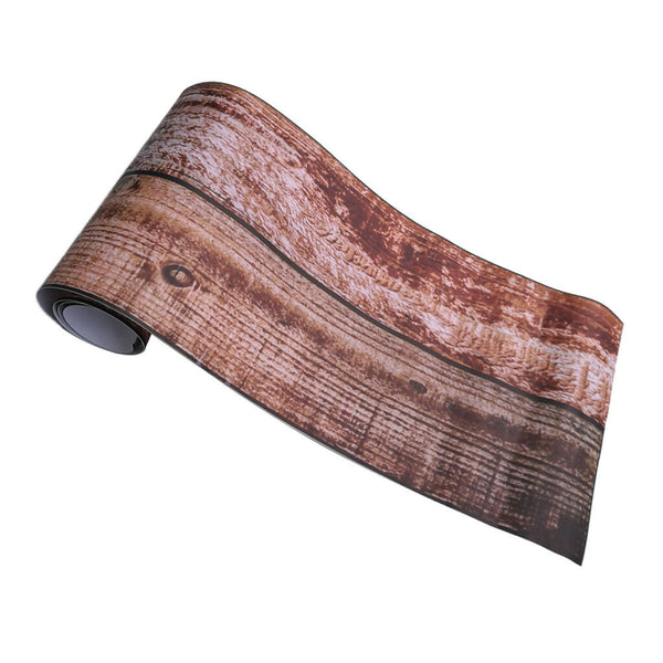 Natural Wood Timber Plank Effect Self-adhesive Stickers Wall Tile Decor 012