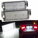 12V White LED Number License Plate Light for Renault Twingo Clio Megane Lag