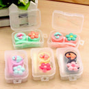 Cartoon Lens Box Cute Portable Contact Case Storage Mirror Container Hold KIB