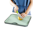 Eco Wheat Straw Cutting Board Gourmet Chopping Board With Grinding Garlic T