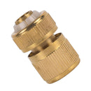 2x1/2 Inch Garden Water Hose Pipe  Accessories Watering Quick Brass