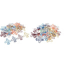 60Pcs Assorted Airplane Metal Paper Clips Bookmarks Office Stationery Crafts