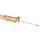 Wooden Handle Crochet Hook With 3 Needles French Crochet Embroidery Beadi_
