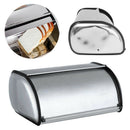 Stainless Steel Durable Simple Bread Case Breadbox Storage Box For Hotel St