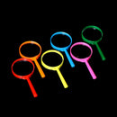 3Pcs Portable Handheld Magnifier 60mm 3X Magnifying Loupe Reading Glass Lens Hn