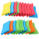 20pcs Foam Board Fishing Rig Line Winders Fishing Rigs Lures Hooks Storage