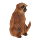 Home Garden Yard Monkey Statue Sculpture 10cm for Outdoor Living Decorative