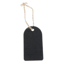 25 Pieces Chalkboard Tags Hanging Wooden Mini Chalkboard Signs DIY Crafts
