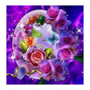 5D DIY Full Drill Diamond Painting Gorgeous Flowers Cross Stitch Embroidery