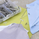 450 Pieces Steel T-Pins Nickel Plated 1 Inch, 1-1/4 Inch, 1-1/2 Inch, 1-3/4 K2V3