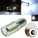 New 1156 BA15S 33-SMD 5630 White LED Auto Car Vehicle Reverse Tail Light Bulb