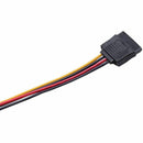 PC SATA 15 Pin Male to Female HDD Power Cable Converter Adapter H5F4