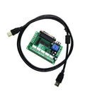 5 Axis MACH3 Stepper Motor Driver Breakout Board Repair Accessory with Cable
