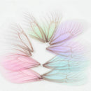 50pcs DIY Multi-colored Earrings Dragonfly Wings Findings for Earring Making