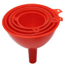 5PCS Plastic Funnel Fill Liquid Lab Car Petrol Oil Fuel Water Kitche Dlwo
