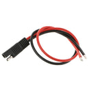 12AWG 30A Solar Battery SAE Adapter Connector Harness DIY Chargers Cable 400mm