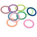 10pcs Mini Silicone Ring Pacifier Adapter Pacifier Chain Holder Clip Adapter -