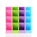 Plastic Desktop Desk Organizer Office Pen Pencil Holder Makeup Storage Tray