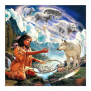 Beauty Girl 5D DIY Diamond Painting Embroidery Needlework Cross Stitch Gift