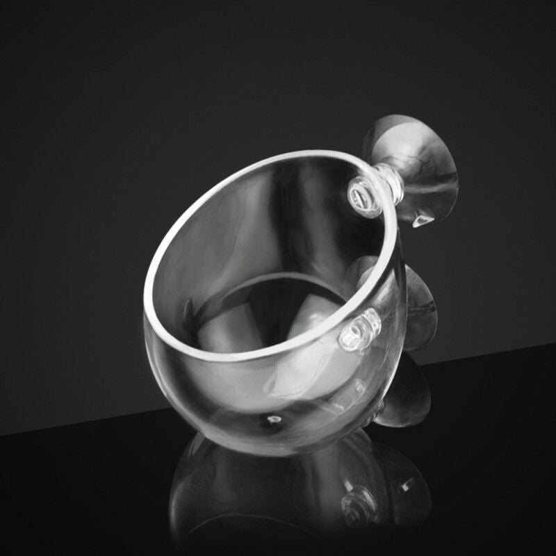 Aquarium Fish Tank Live Plants Cup Growing Pot Aquatic Landscape Holder Suction