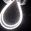 2pcs 60CM LED White Car Daytime Running Lamp Strip Light Flexible Soft Tube sscx