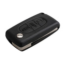 3 Buttons Complete Remote Car Flip Folding Key For Peugeot 307 407 308 607