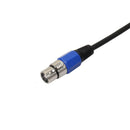 6.35mm (1/4 Inch) Male to XLR Female Interconnect Audio Microphone Cable,