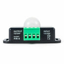 Automatic DC 12V-24V 8A Infrared PIR Motion Sensor Switch For LED Lights HOT