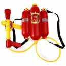 Kids Cute Outdoor Super Soaker Blaster Fire Backpack Pressure Squirt Pool T V2G4