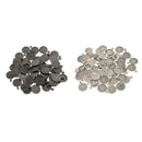 100pcs 25mm Round Base Setting Tray Pendant, Necklace Charms, Cabochon Comeo