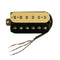 Electric Guitar Humbucker Pickups Bridge Alnico V Pickup (Zebra + black)