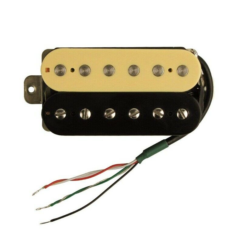 Electric Guitar Humbucker Pickups Bridge Alnico V Pickup (Zebra + black)