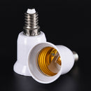 5pcs E14 to E27 Base Screw Light Lamp Bulb Holder Adapter Socket Converter V3