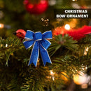 4pcs Bows Bowknot Christmas Tree Party Gift Present Xmas Decorations DIY Blue