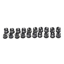 20PCS 5mm Black Plastic LED Holder Case Clip Display Panel s Ew