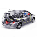 Car 8 LED Auto European Backup Licence Plate Frame Rear View Park Reverse Camera