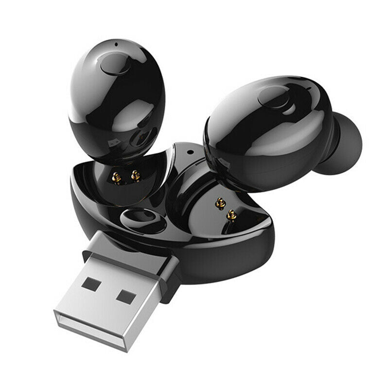 Wireless Earphones Headphones Mini Earbuds Waterproof Running Headset