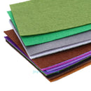 40pc Colors 10x15cm Felt Sheets DIY Craft Supplies Polyester Wool Blend Fabric