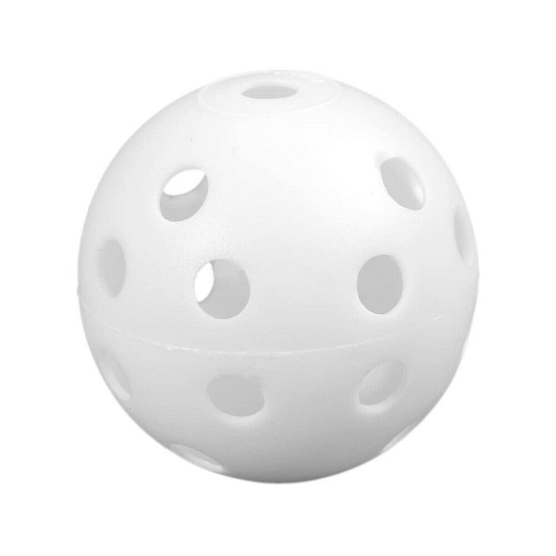 24Pcs Air Flow Hollow Practice Ball Pack Plastic For Golf Tennis Hit Training